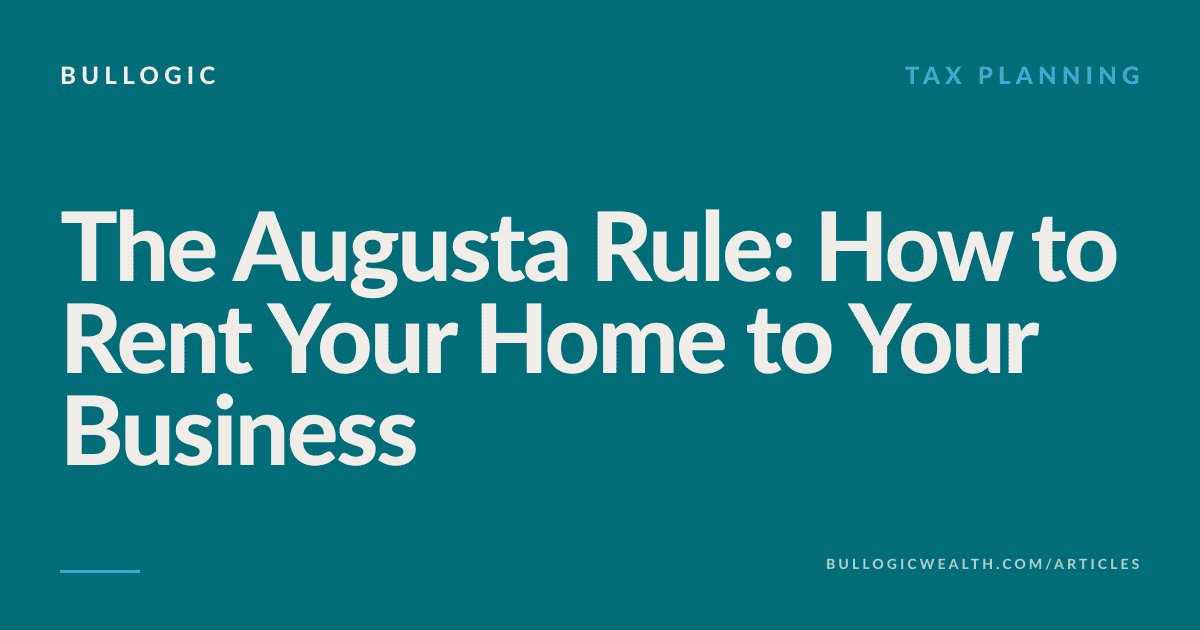 the augusta rule 280a how to rent your home to your business
