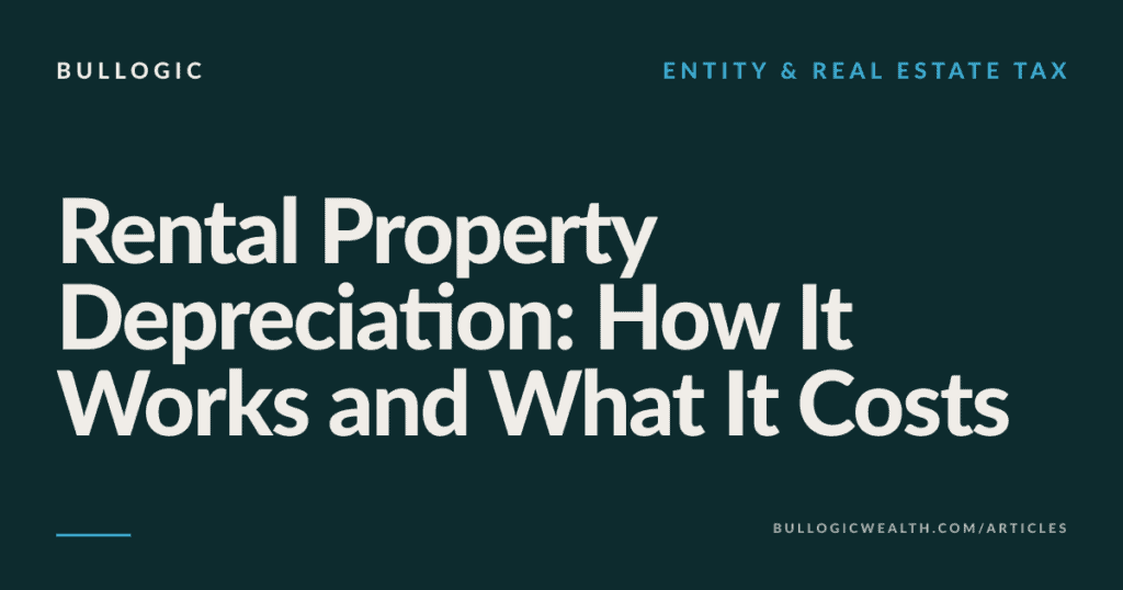 Rental Property Depreciation The Deduction That Comes With a Bill